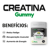 Creatina em Gomas Sunflower - Zero Açúcar