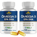 Ômega 3 PURO 1400mg Altos Níveis EPA 540 DHA 360 Sunflower