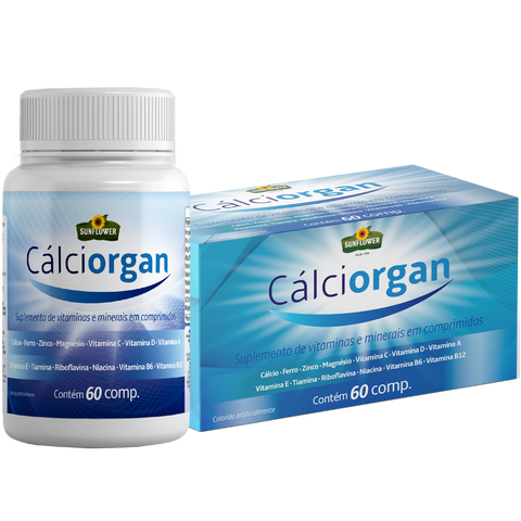 Calciorgan Cálcio 1.14 g 60 comprimidos