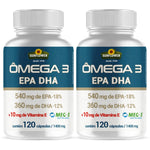 Ômega 3 1400mg Altos Níveis EPA 540 DHA 360 Sunflower