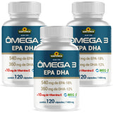 Ômega 3 1400mg Altos Níveis EPA 540 DHA 360 Sunflower