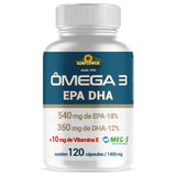 Ômega 3 1400mg Altos Níveis EPA 540 DHA 360 Sunflower