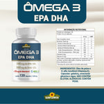 Ômega 3 1400mg Altos Níveis EPA 540 DHA 360 Sunflower