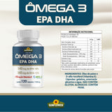 Ômega 3 1400mg Altos Níveis EPA 540 DHA 360 Sunflower