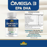 Ômega 3 PURO 1400mg Altos Níveis EPA 540 DHA 360 Sunflower