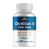 Ômega 3 PURO 1400mg Altos Níveis EPA 540 DHA 360 Sunflower