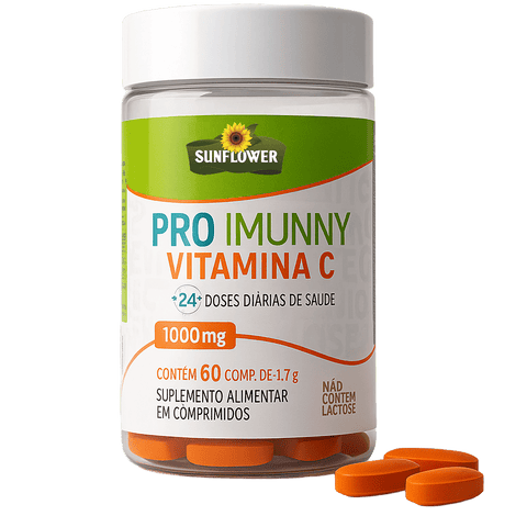 Pro Imunny 1g de Vitamina C 60 Comprimidos 1,7g