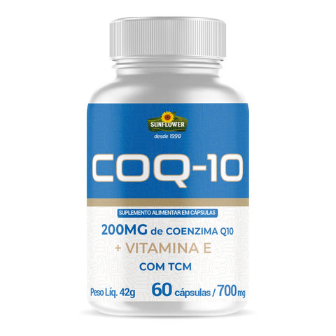 Coenzima Q10+ Vitamina E 500mg