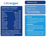 Calciorgan Cálcio 1.9gr 30 comprimidos