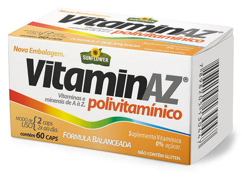 VitaminAZ Polivitamínico 650mg 60 cápsulas