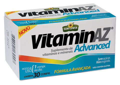VitaminAZ Advanced Polivitamínico 1.5g 30 comprimidos
